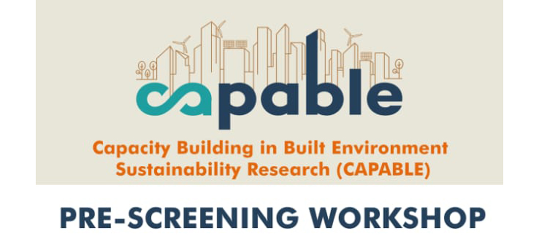 First Event – Pre-screening Workshop