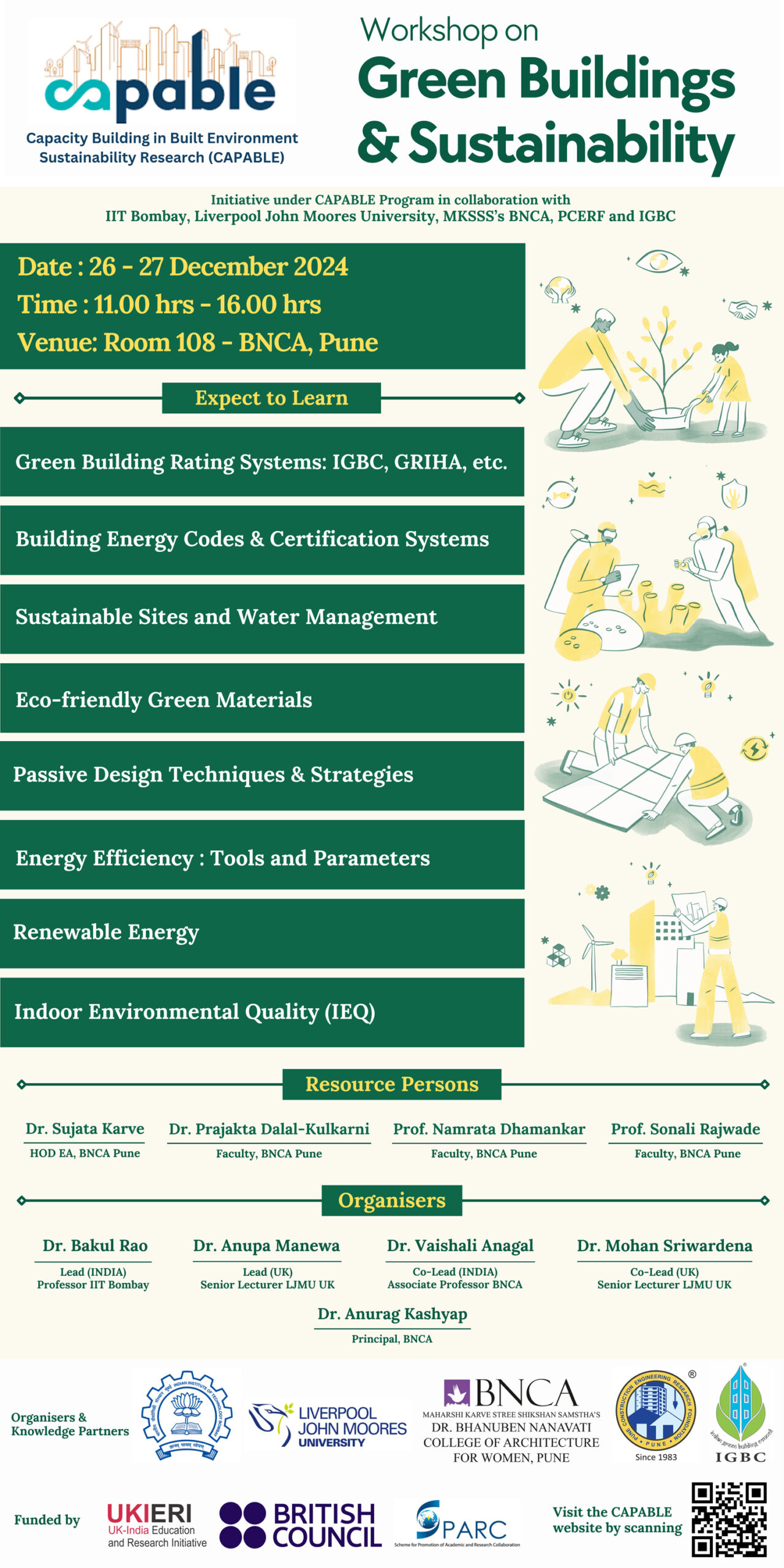 Workshop on Sustainability and Green Buildings – Capable